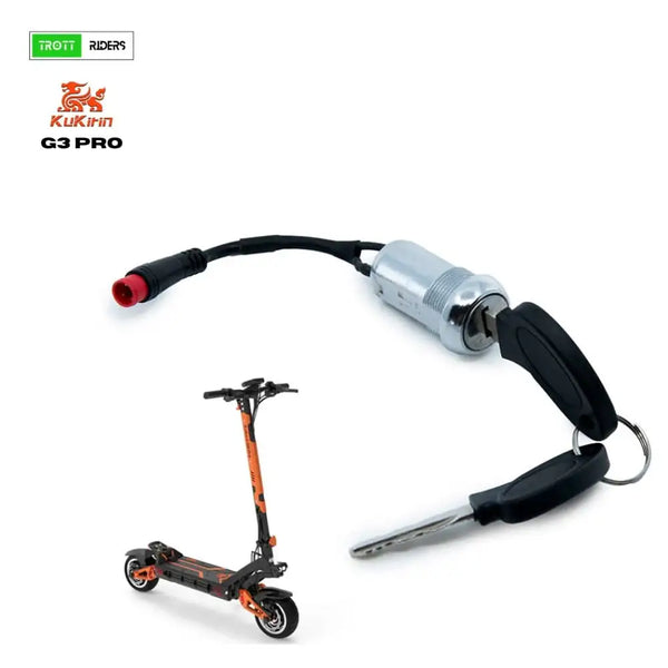 Clé Contact KuKirin G3 Pro - Barillet Étanche + 2 Clés