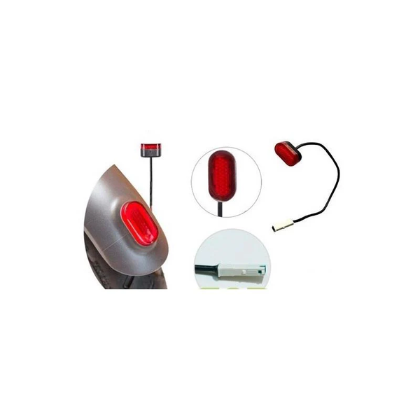 Feu arrière LED étanche IPX4 pour Xiaomi M365 Pro