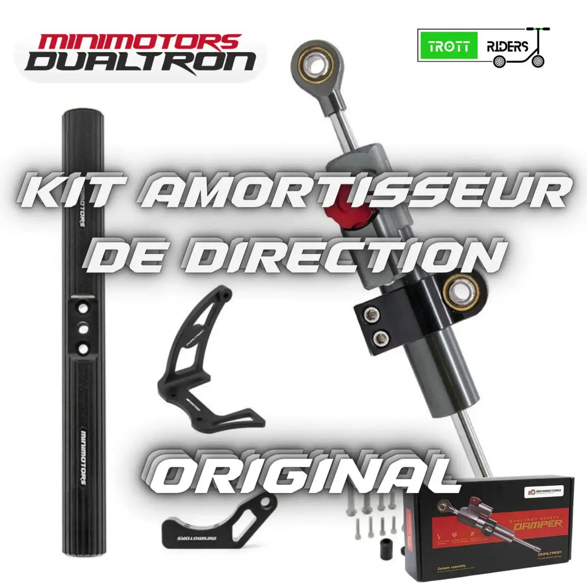 Kit Amortisseur de Direction Originale MINIMOTORS Dualtron Thunder 2 - Trott-Riders