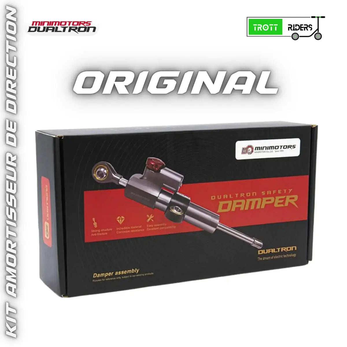 Kit Amortisseur de Direction Originale MINIMOTORS Dualtron Thunder 2 - Trott-Riders
