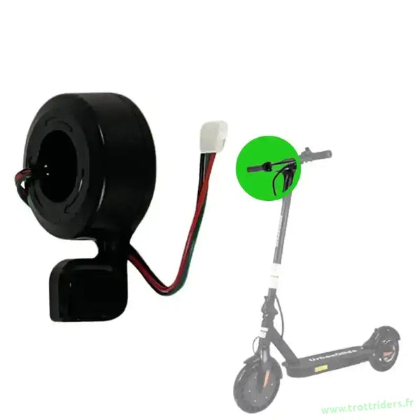 Gâchette accélérateur Urban pour trottinette Urban Glide 100S/XS avec câblage