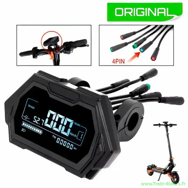 Affichage KuKirin G2 Pro – Contrôle total sur votre trottinette Kukirin