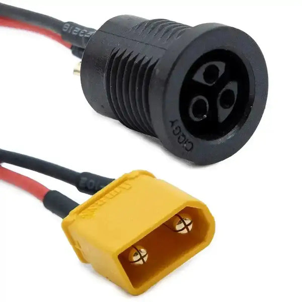 Connecteurs électriques avec fils pour charge Kukirin G2 Pro pièces détachées trottinette électrique