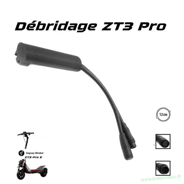 Boitier de dĂ©bridage pour Trottinette Ălectrique Ninebot Segway ZT3 Pro Trott-Riders