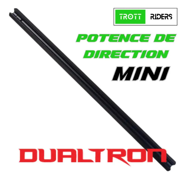 Barre en métal noir pour Direction Dualtron Mini, compatible avec Dualtron Mini et Direction Dualtron