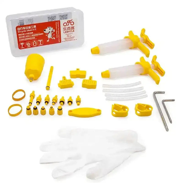 Kit purge frein pour trottinette électrique et vélo, outil de vidange hydraulique