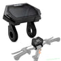 Display numérique noir avec supports de guidon pour pièces détachées trottinette électrique