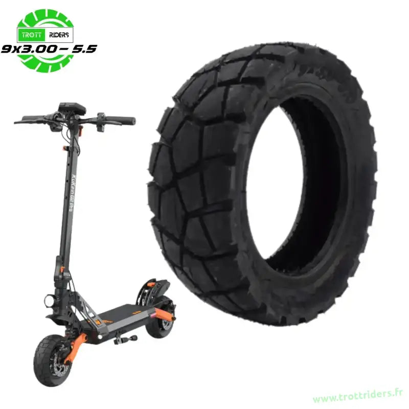 KUKIRIN | Pneu 9x3.00-5.5 Kukirin G2 Pro Trott-Riders