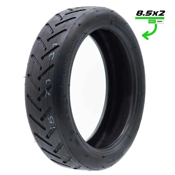 Pneu tubeless pour trottinettes électriques, chambre à air compatible, modèle GEL