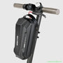 Sacoche Wildman noire pour trottinette, bagage 3 litre, idéale pour vélo