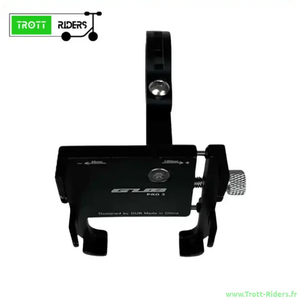 Support téléphone GUB Pro 3 noir, support téléphone GUB pro pour fixation sécurisée