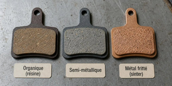 Plaquettes de frein métalliques vs semi-métalliques : comment choisir ?
