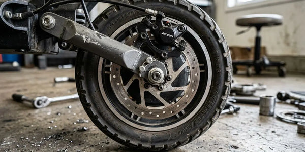 Trottinette électrique fait du bruit : diagnostic roue et moteur