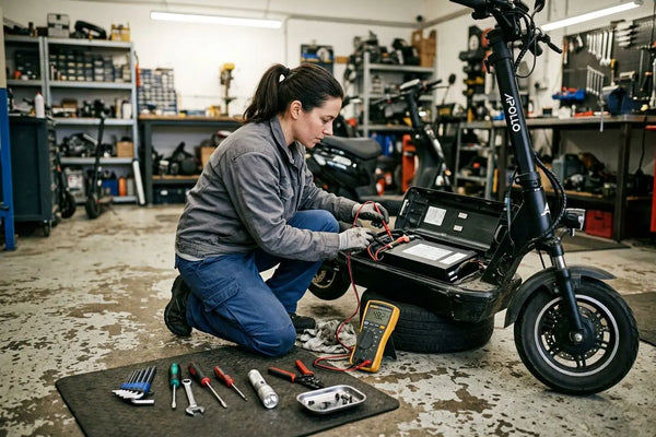 Comment réparer une trottinette électrique : guide complet