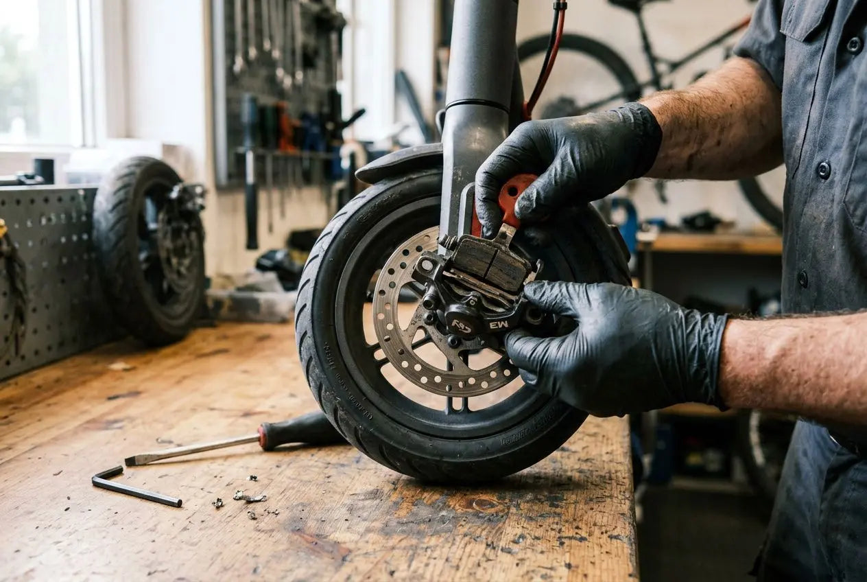 Comment changer les plaquettes de frein de votre trottinette électrique