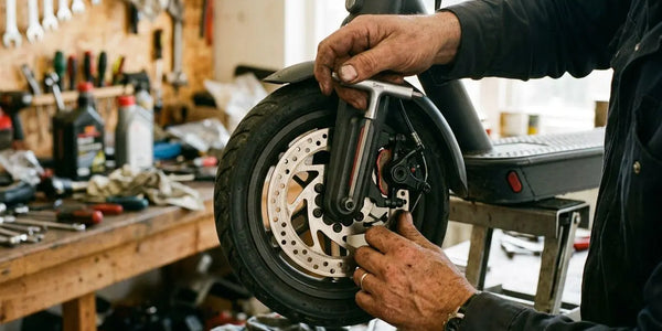 Comment resserrer les freins d'une trottinette électrique