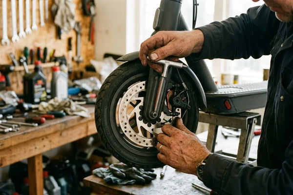 Comment resserrer les freins d'une trottinette électrique
