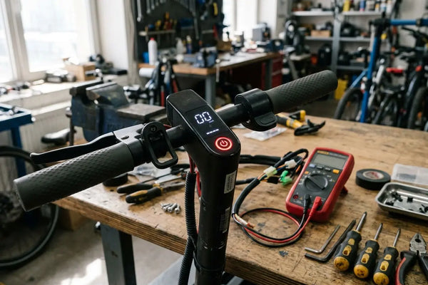Comment réparer une trottinette électrique qui ne s'allume plus