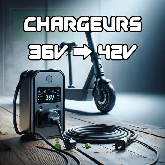 Chargeurs 36V ➡️ 42V - Trott-Riders