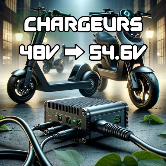 Chargeurs 48V ➡️ 54.6V - Trott-Riders