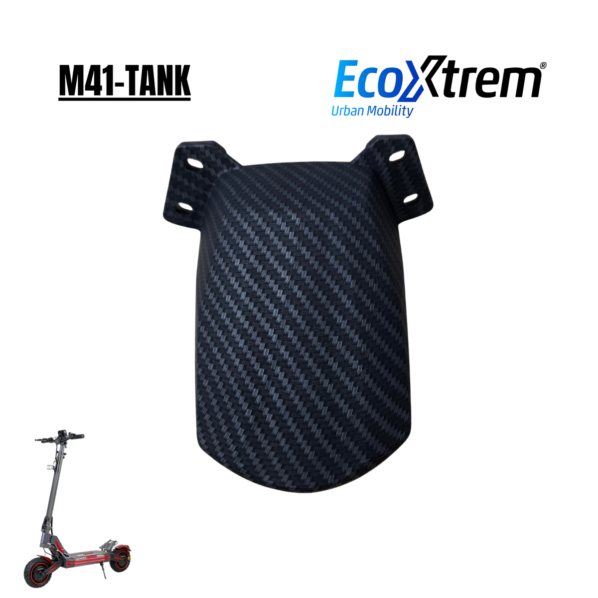 Garde-boue Avant Ecoxtrem M41 - Aspect Carbone Original