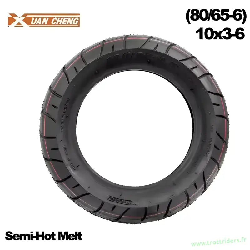 10×3 (80/65-6) Pneu semi-slick tubeless Xuancheng