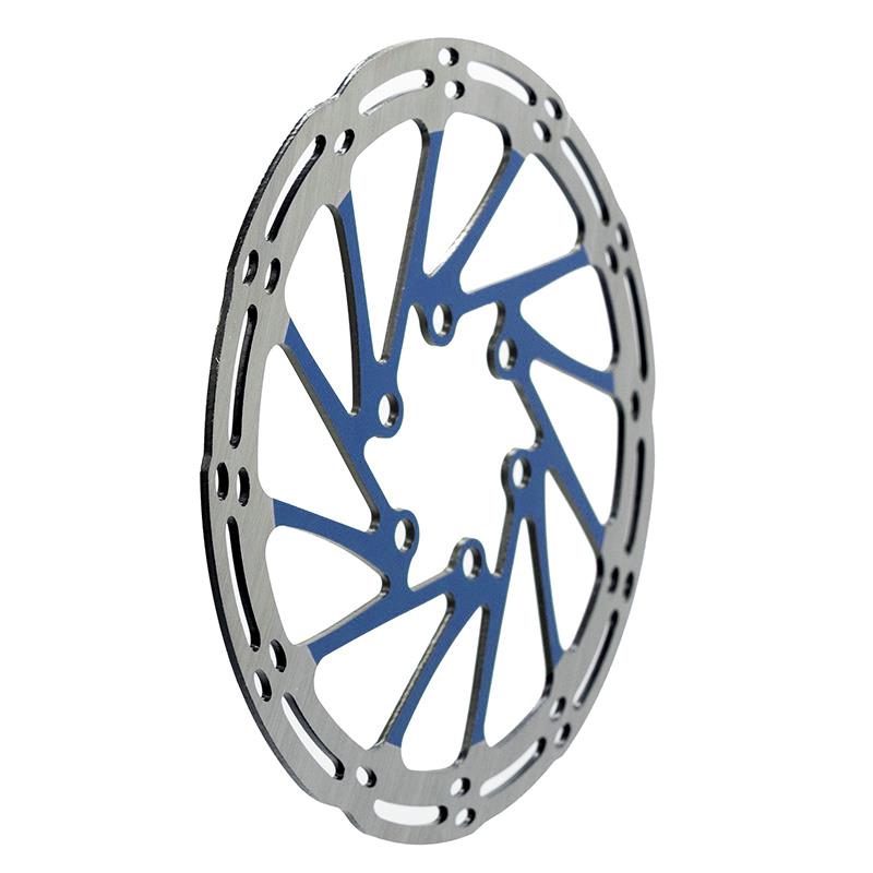 Disque de frein EWD002 140mm bleu — fixation 6 trous