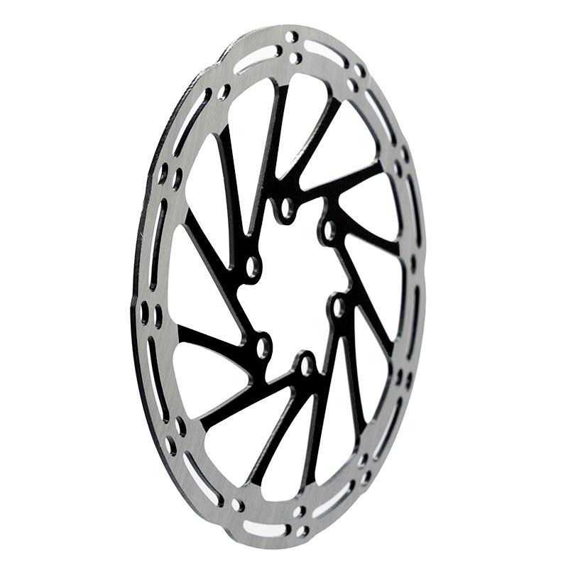 Disque de frein EWD002 140mm noir — fixation 6 trous