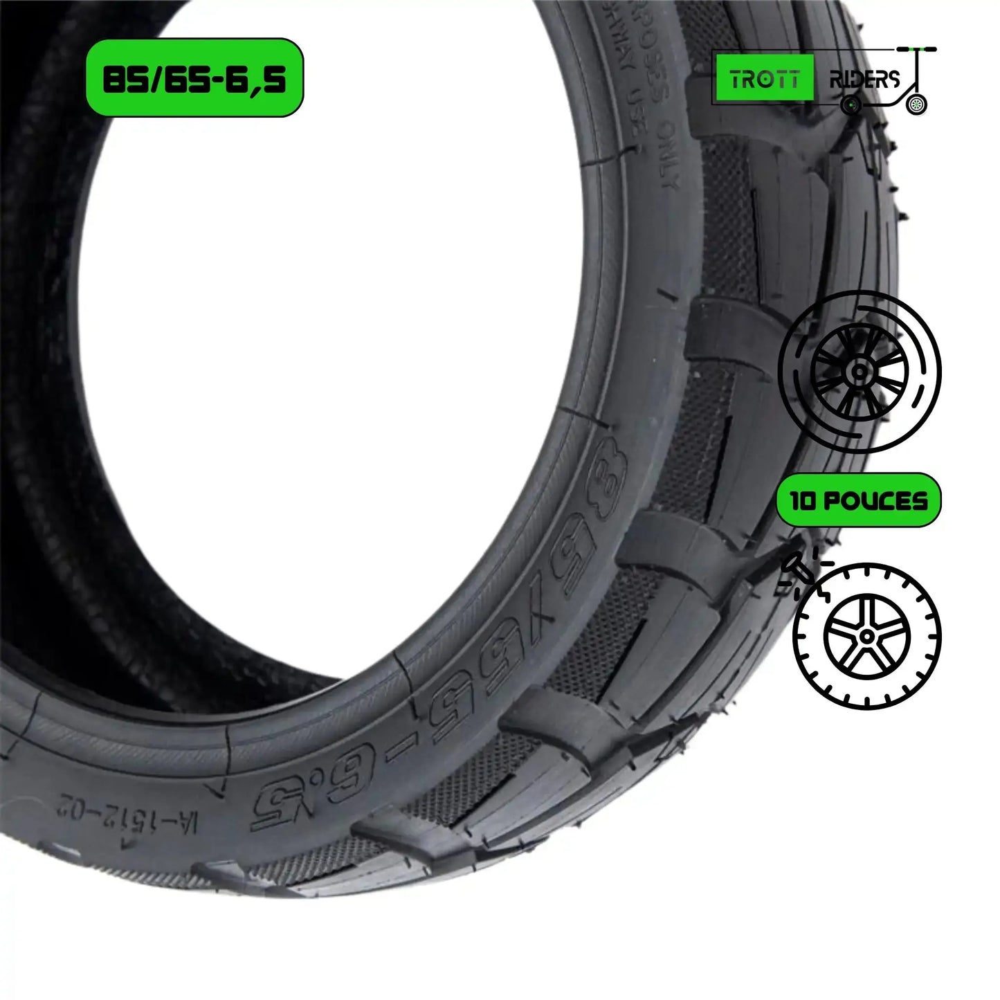 Pneu Tubeless 85/65-6,5 gel