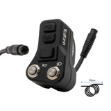 Commodo Kukirin G3 Pro G4 Max vue face avec câble et connecteur multipins 8 broches