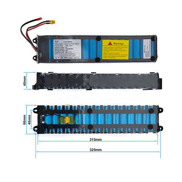 Batterie 36V 7,8Ah Kugoo S1 - connecteur de décharge XT30