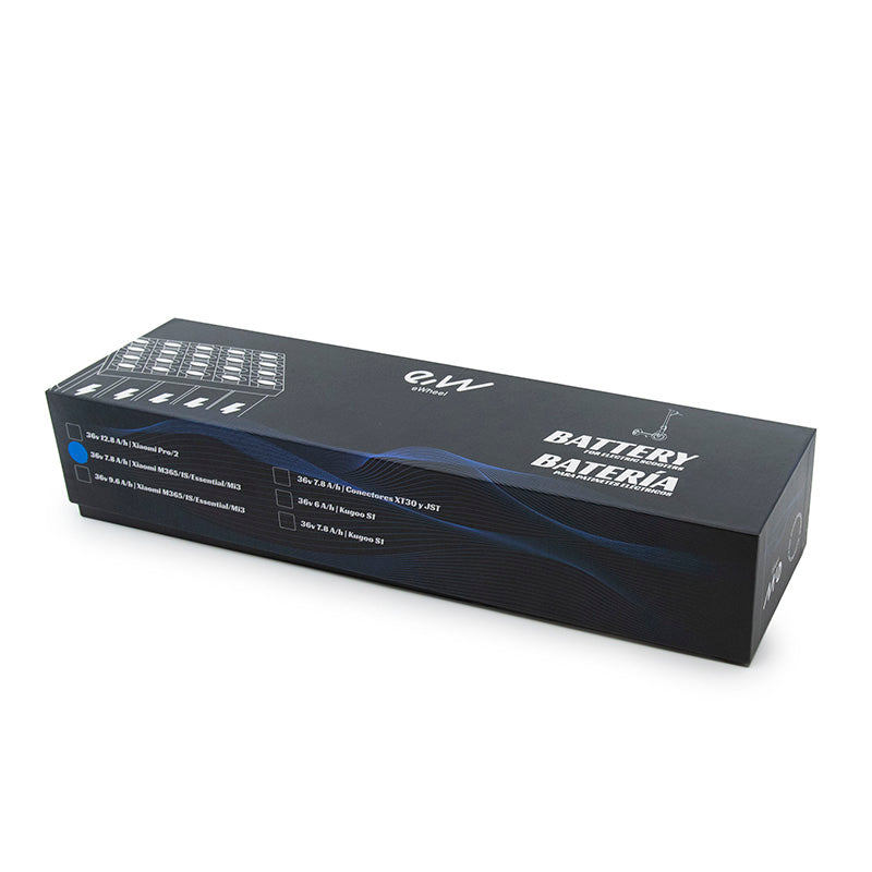 Batterie 36V 7,8Ah cellules EVE ICR18650 pour trottinette électrique