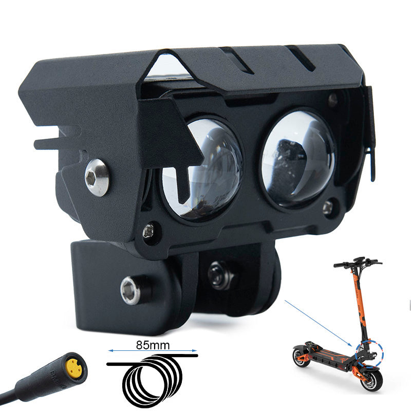 Phare LED avec klaxon pour Kukirin G3 Pro