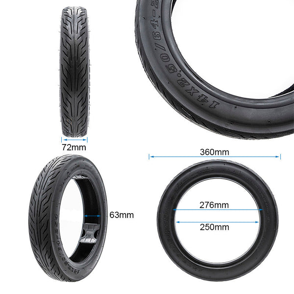 Pneu Tubeless Dualtron City 14x2.5-10 Sans Chambre