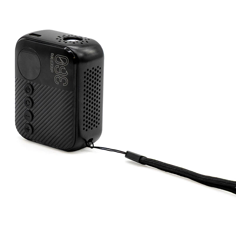 eRIDER360 – Gonfleur Électrique Portable pour Pneus de Trottinette et Vélo | Kit Complet avec Housse