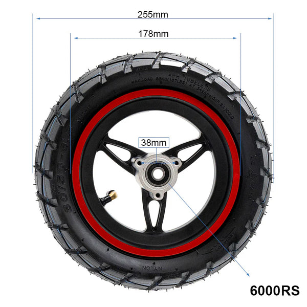 ECOXTREM M41 Tank Roue Avant 10" Tubeless - Jante Alu