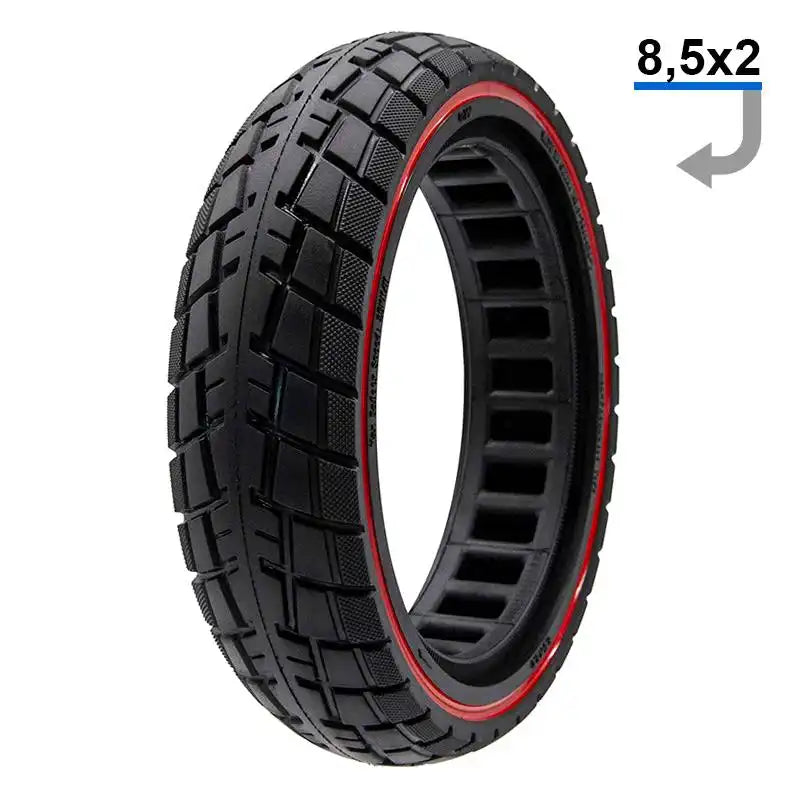 Pneu plein 8,5x2-6,1/B34 semi offroad Trott-Riders