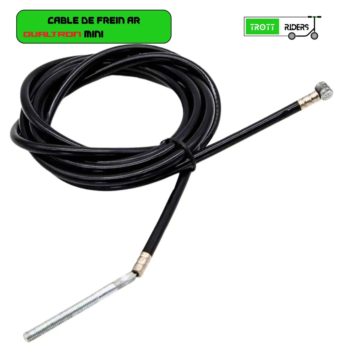 Câble de frein gainé Dualtron Mini (arrière) - 1,85M - Trott-Riders