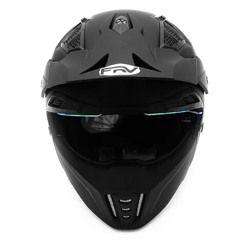 Casque Street FRV Noir Mat : Sécurité Urbaine Trott-Riders