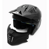 Casque Street FRV Noir Mat : Sécurité Urbaine Trott-Riders