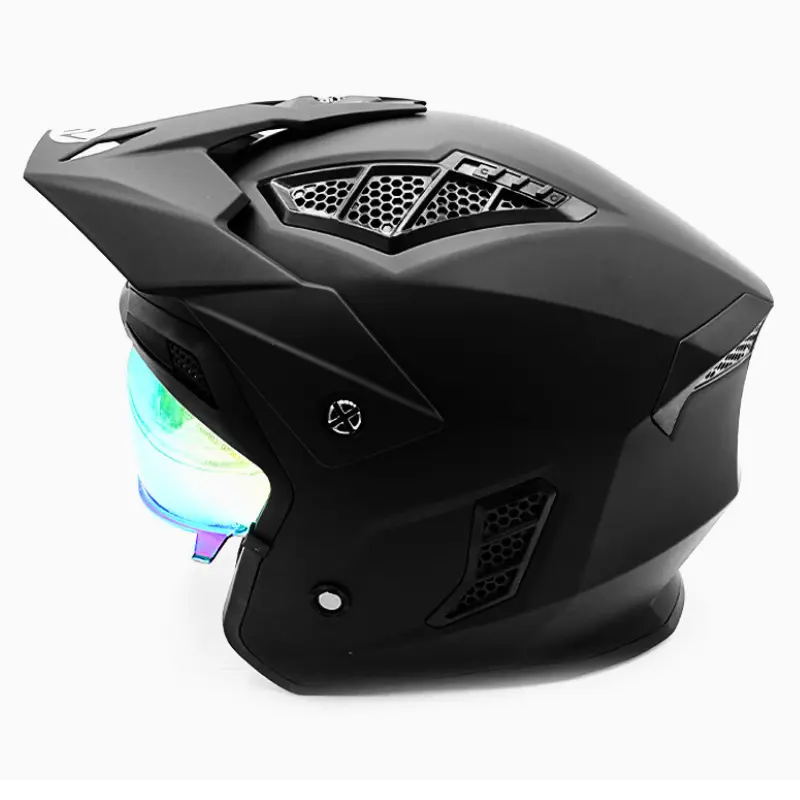 Casque Street FRV Noir Mat : Sécurité Urbaine Trott-Riders