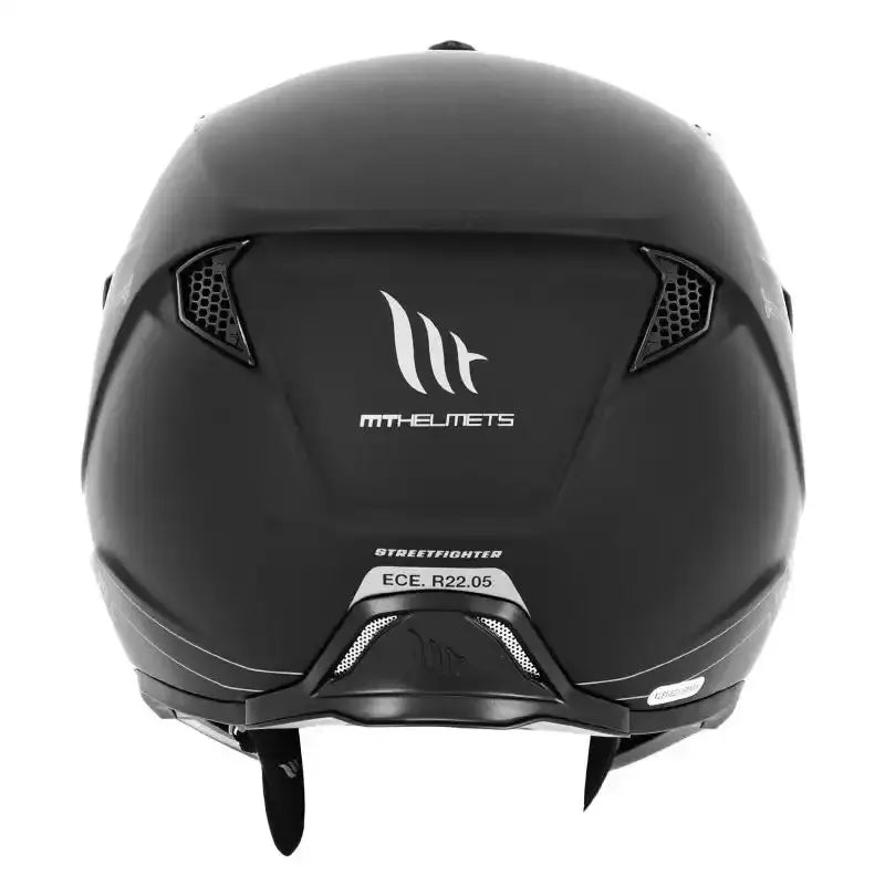 Casque Streetfighter SV – MT Helmets UNI NOIR MAT - Trott-Riders