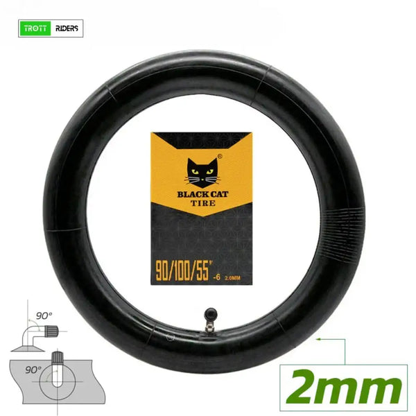 Chambre a air 90/100/55-6 2.0mm Valve 90x90º