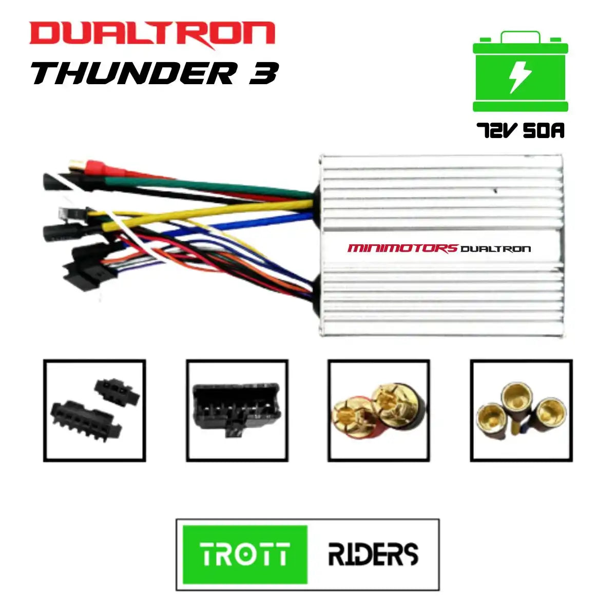 Controleur B Dualtron Thunder 3 72V 50A officiel MINIMOTORS Trott-Riders