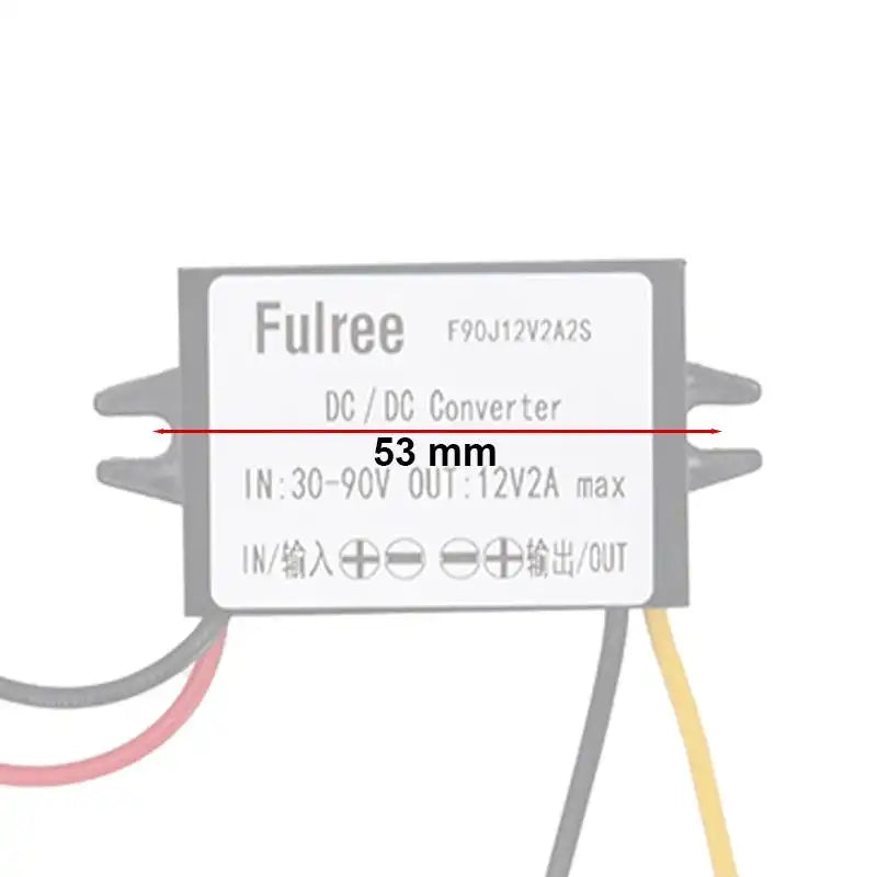 Convertisseur DC 30-90V vers 12V 10A Trottinette électrique Trott-Riders