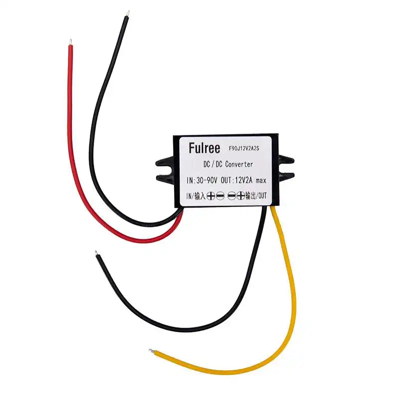 Convertisseur DC 30-90V vers 12V 10A Trottinette électrique Trott-Riders