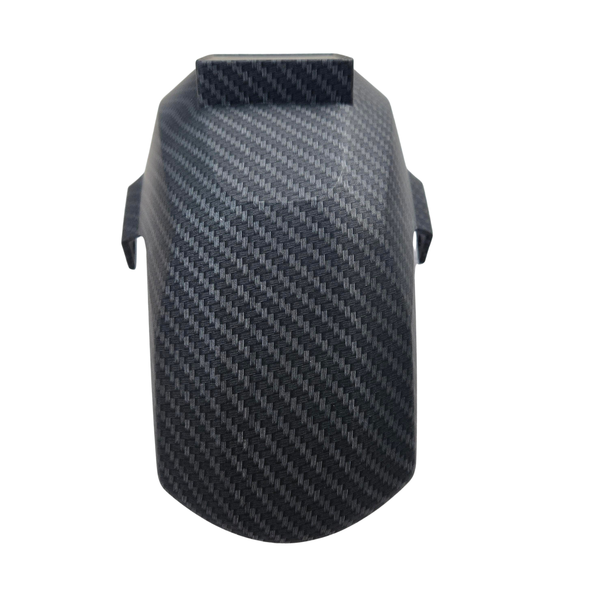 Détail finition aspect fibre de carbone garde-boue M41 Ecoxtrem
