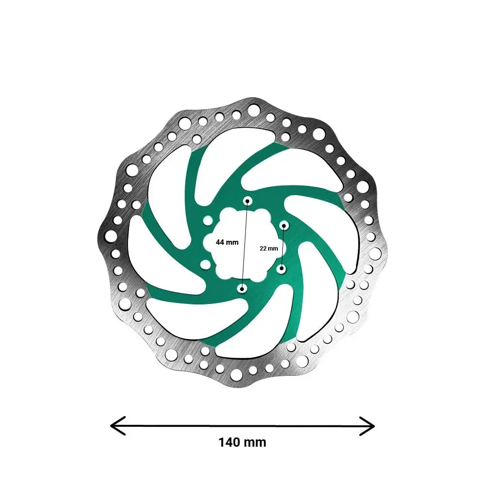 Disque de frein R6 140mm Trott-Riders