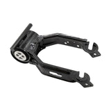 Fourche arrière complète pour trottinette Ninebot F3, structure en acier noir avec silentbloc gris haute densité