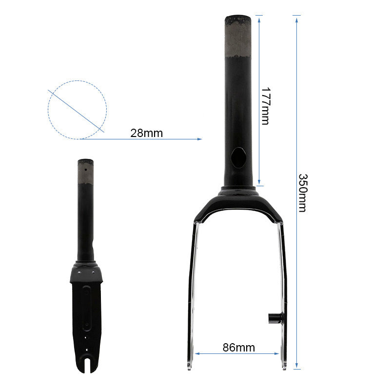 Fourche Avant Origine NIU KQi2 Pro Trottinette Électrique